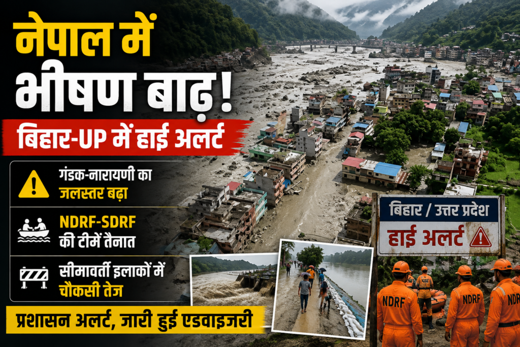 Nepal flood UP Bihar 2026