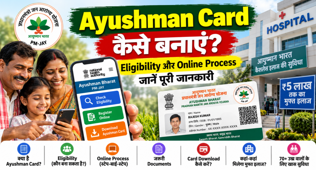 Ayushman Card कैसे बनाएं