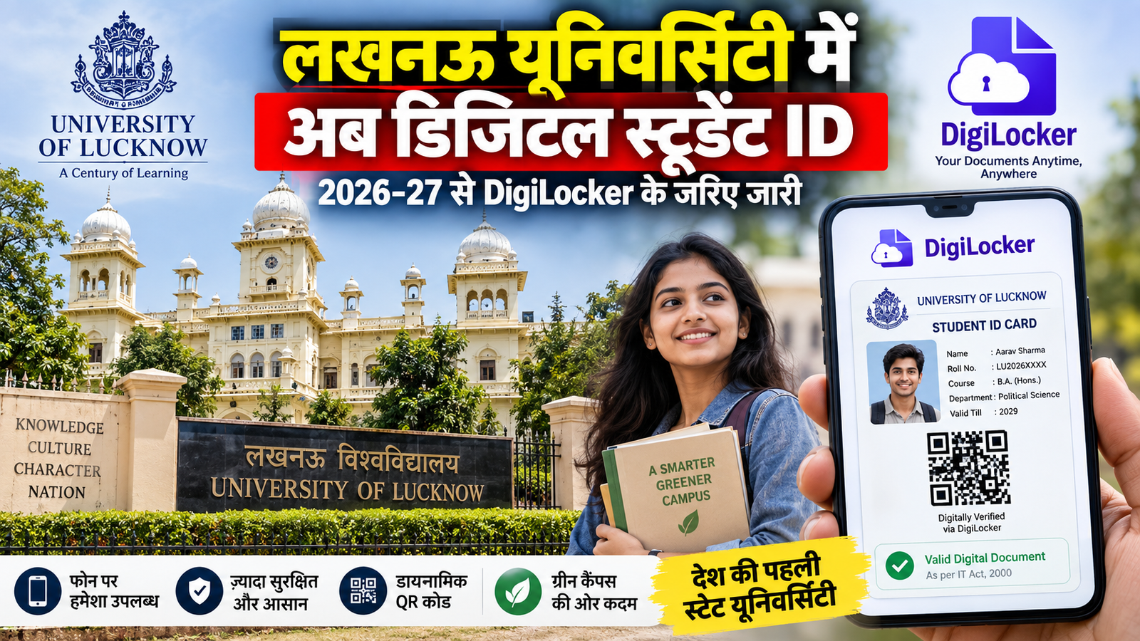 Lucknow University DigiLocker ID 2026