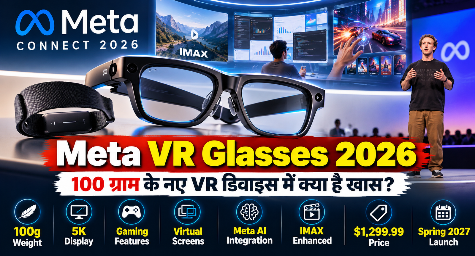 Meta VR Glasses 2026