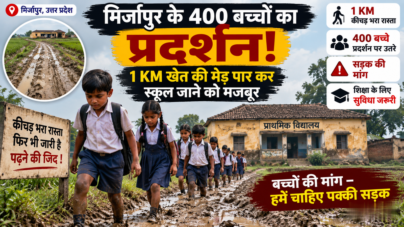 Mirzapur School Road