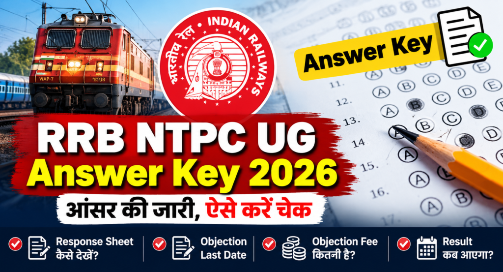 RRB NTPC UG Answer Key 2026