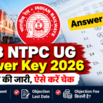 RRB NTPC UG Answer Key 2026