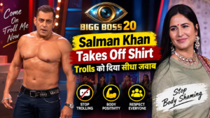 Salman Khan Takes Off Shirt