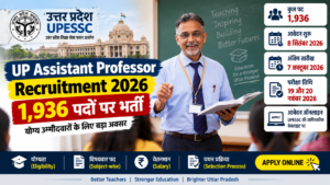 UP Assistant Professor Recruitment 2026