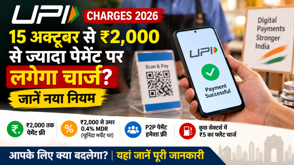 UPI Charges 2026