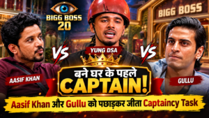 Yung DSA Bigg Boss 20 Captain