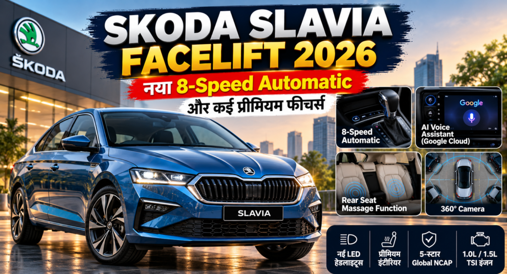 Skoda Slavia Facelift 2026